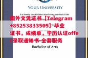 德国弗赖堡大学毕业证书样本成绩单