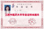 江西中医药大学毕业证样本图片